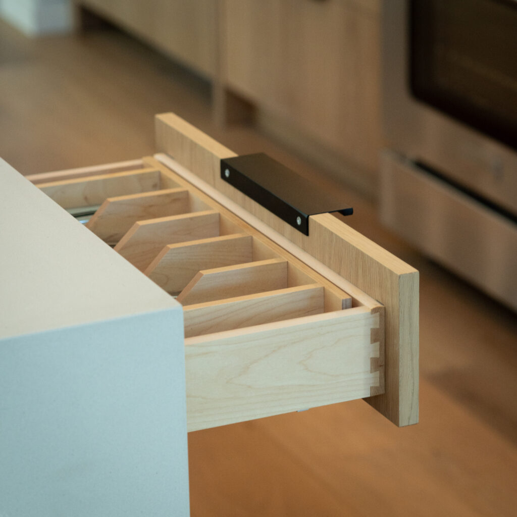 Custom silverware drawer